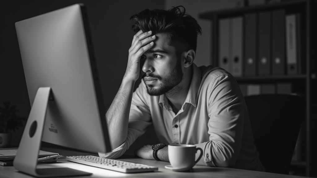 Fókuszálni nem tudó személy